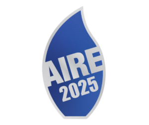 AIRE 2025 award badge