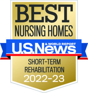 U.S. News Best Nursing Homes award badge