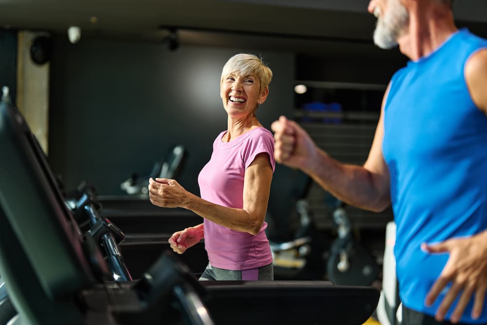 seniors engaging in exercise