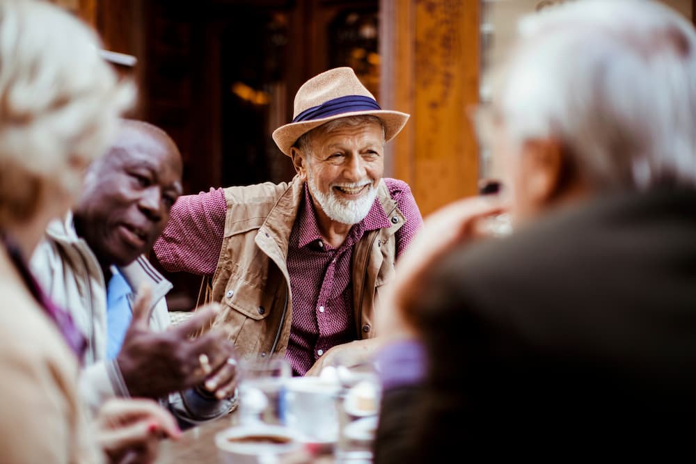 seniors supporting their emotional wellness